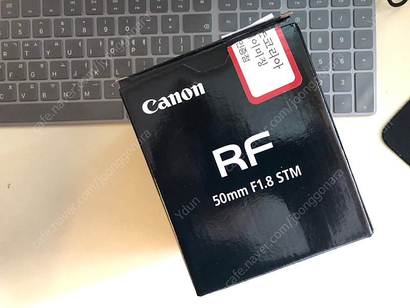 RF 50mm 1.8 정품 박스 판매 (렌즈 X)