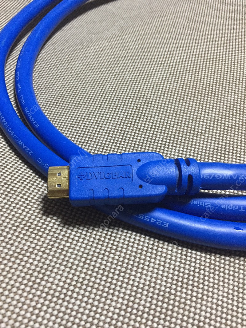 DVIGear HDMI 케이블 은도금 동선, 금도금커넥터