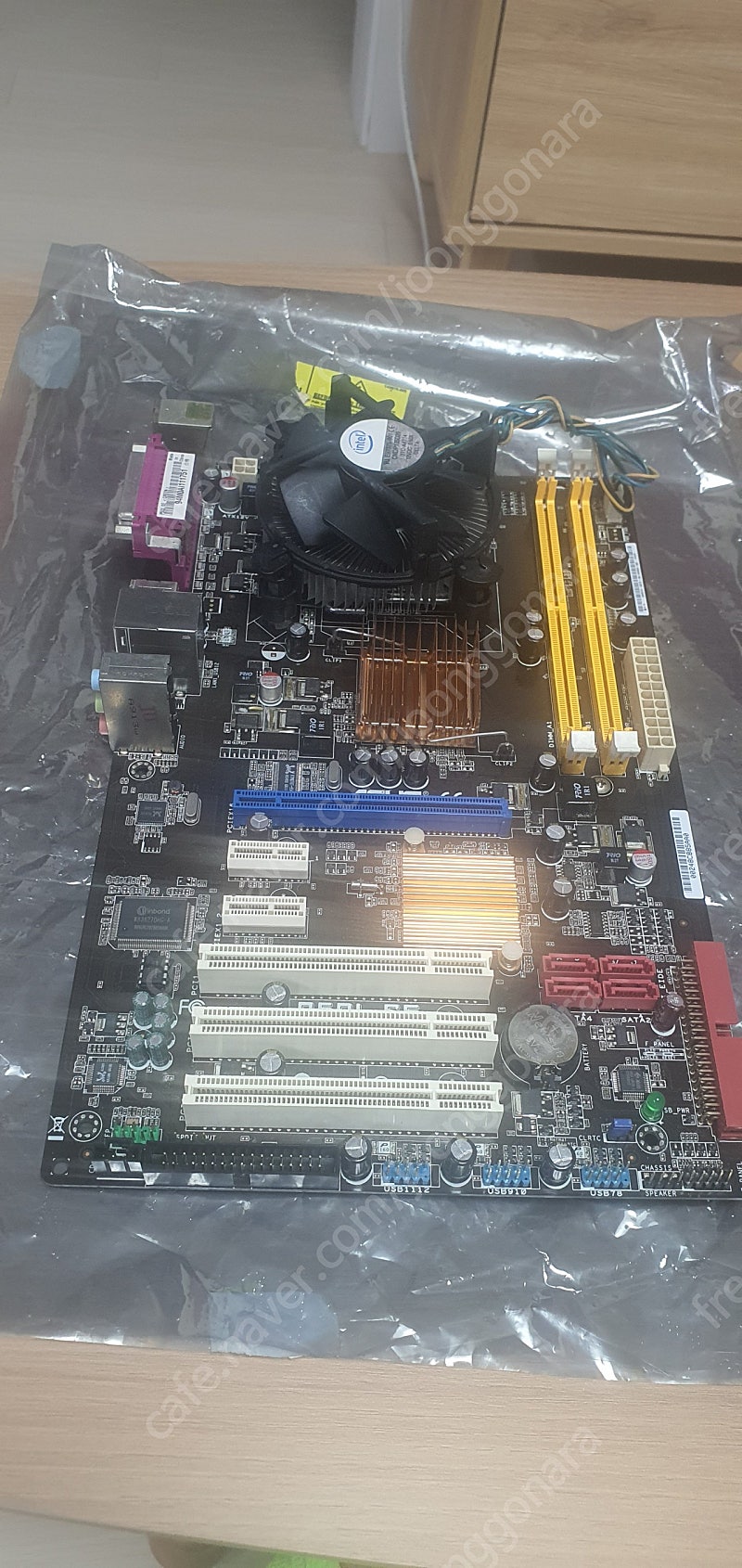 asus p5ql 메인보드 / e7500 cpu