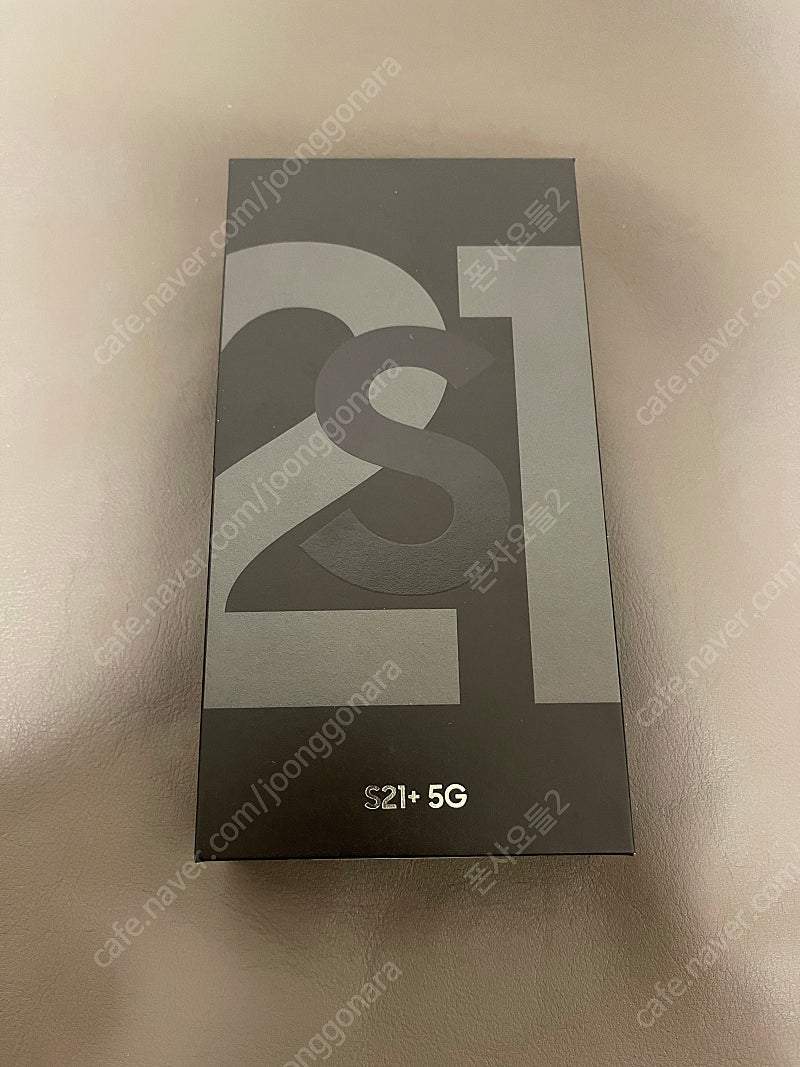 갤럭시S21플러스 블랙색상 256G 미개봉 자급제 새상품 판매합니다.
