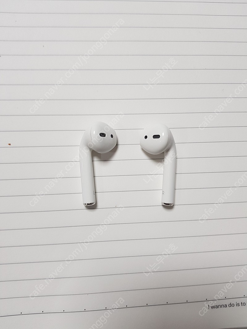 (애플정품) 에어팟2세대 (왼쪽,오른쪽) 실사용4달