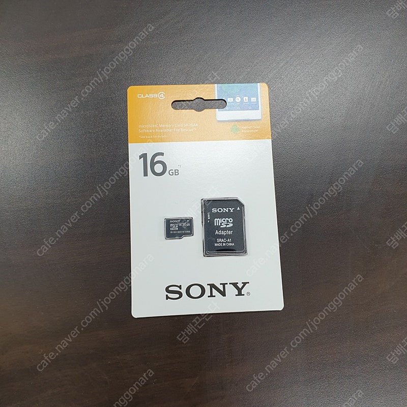 SONY micro SD카드 16GB 팝니다(미개봉)