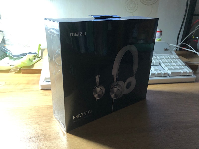 메이주 Meizu hd50 대륙의 실수 미개봉 블랙 헤드폰 헤드셋 팝니다