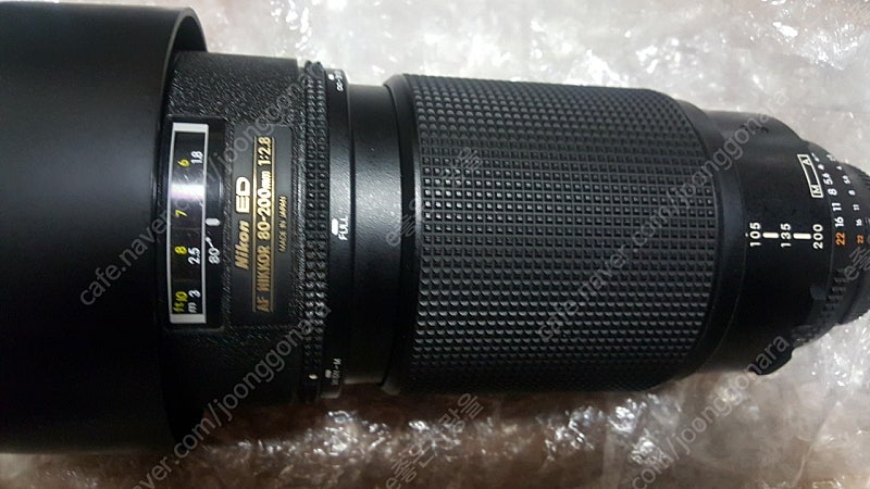 (서울)니콘 올드모델 Nikon ED af nikkor 80-200mm 1:2.8 .made in japan .