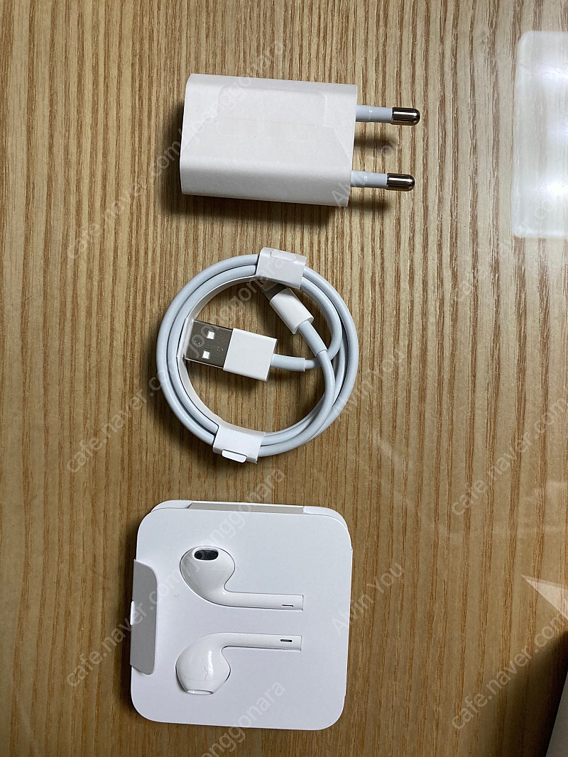 [정품]라이트닝 이어팟, 충전기, usb-c 케이블