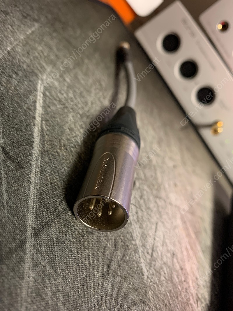 XLR to 2.5 mm 밸런스드 변환 케이블