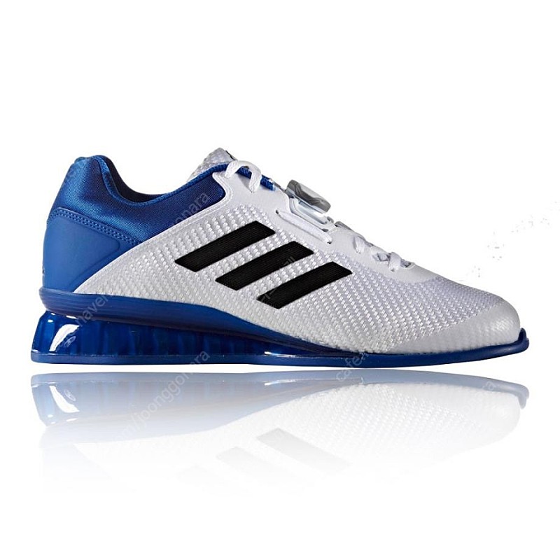 [270] 아디다스 레이스텅2 한정판 화이트 블루 역도화 판매 adidas leistung2 limited weightlifting shoes ba9172 올림픽 한정판 역도