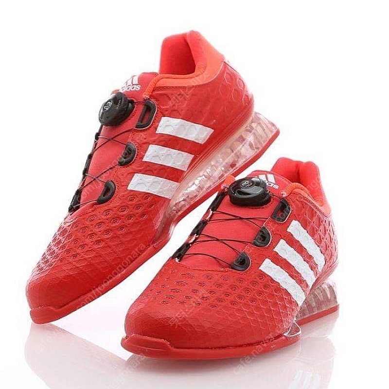 [265] 아디다스 레이스텅1 리오 레드 한정판 역도화 판매 Adidas AF5541 Leistung 16 Weightlifting Shoes Red and White Men