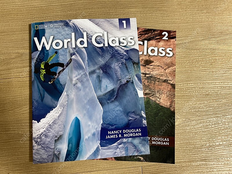 World Class 1, 2 새 책 (National Geographic Learning) 권당 10,000원