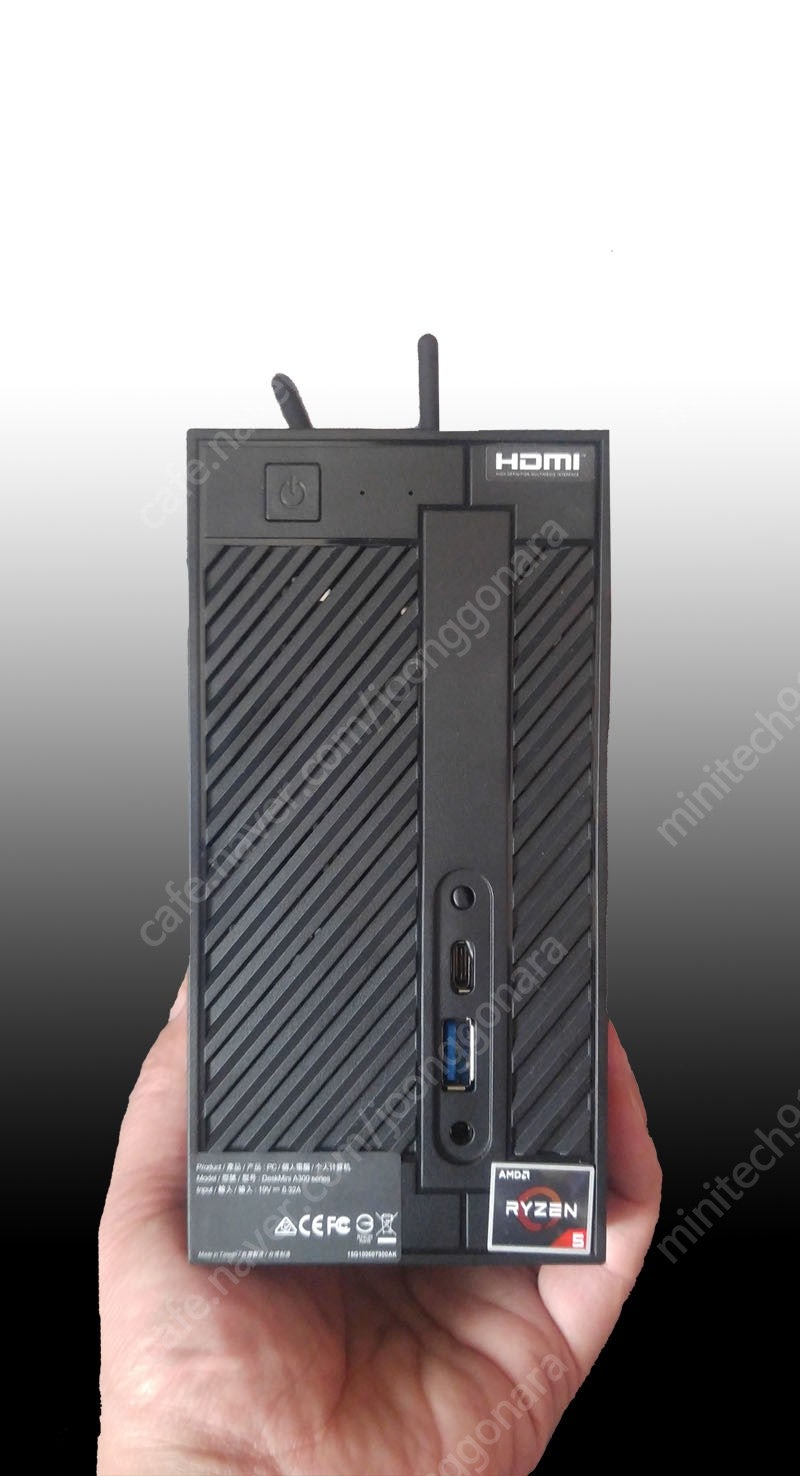 [판매] 미니PC걸작 [라이젠5 2400G 신제품] 8G/Nvme256G/4코어8쓰레드.포토샆.일러스CS5/4K(UHD)/Hdmi/Wifi/Bluethoosh