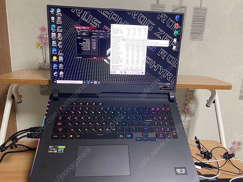 ROG STRIX G713QM-BR5939ED / R9-5900HX / DDR4 32G / RTX3060 / NVMe 1TB / 17.3 WQHD DCI-P3 100%팝니다