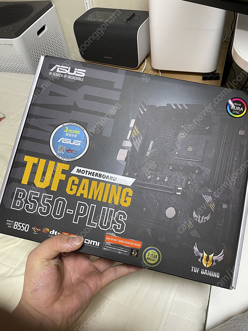 ASUS TUF Gaming B550-PLUS 대원 미개봉 새상품 팝니다