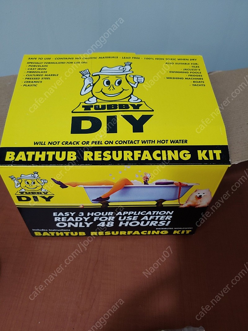 욕실 방수 페인트<tubby dyi - bathtub resurfacing kit>