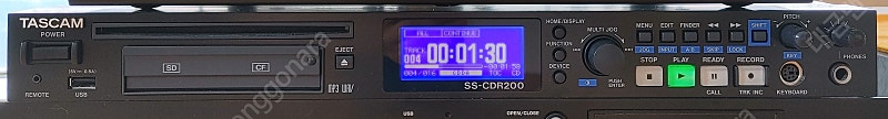 [부산] 상태좋은 TASCAM SS-CDR200 팝니다. CDR녹음