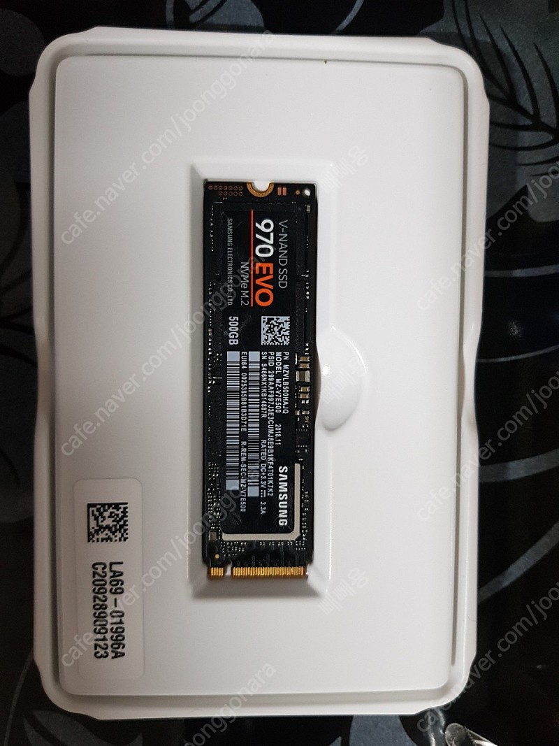 삼성 VNAND 970 EVO m.2 SSD 256기가
