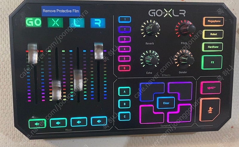 GO XLR 오디오인터페이스 여캠 음방 최적화된 인터넷방송용