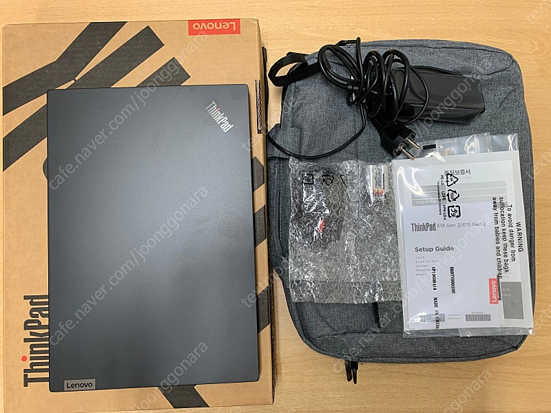 레노버 ThinkPad E14-20T6S04X00 R5-4500U/16G/256G/14FHD 윈10프로 마우스