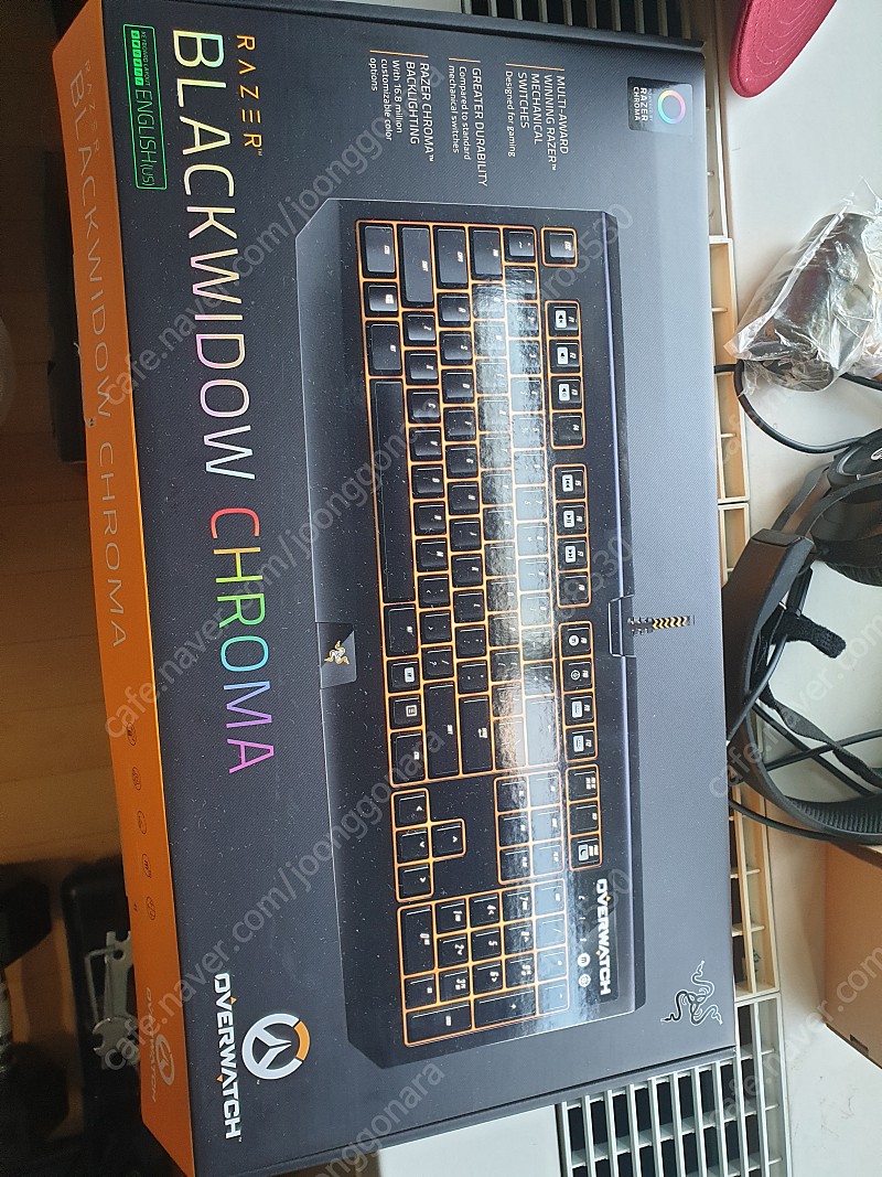 RAZER BLACKWIDOW CHROMA 오버워치 에디션 판매합니다