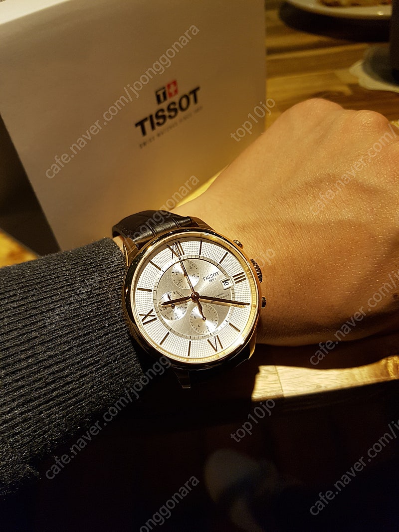 티쏘(Tissot)슈망데뚜렐 오토매틱 크로노그래프