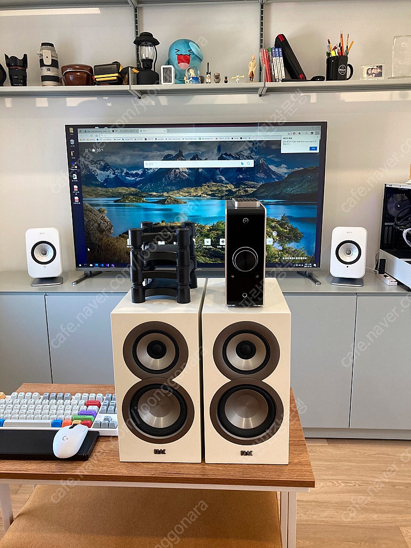 Elac Uni-fi BS U5 화이트 + 스탠드(아이소어쿠스틱 130) 팝니다.