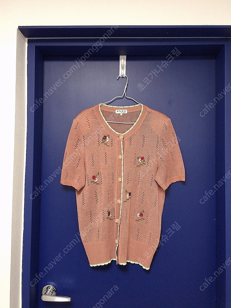 빈티지 자수 니트 가디건 김원희 컬렉션 디자이너 브랜드--2