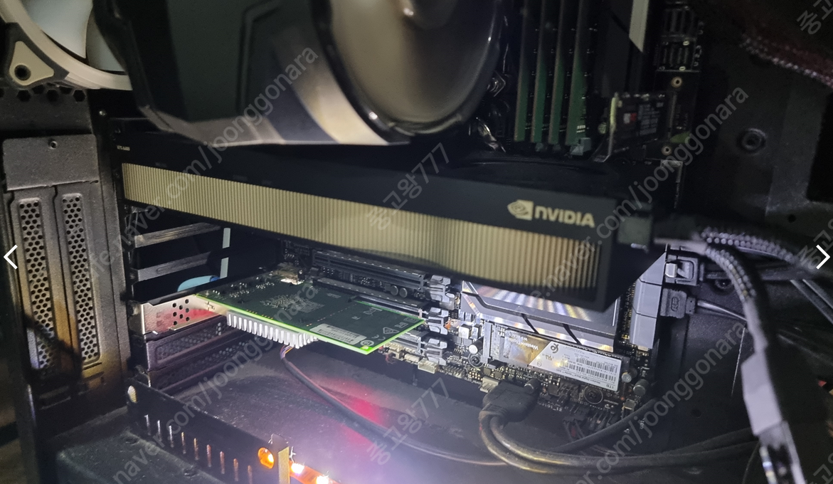 Nvidia RTX A6000 D6 48GB 두개 판매... | CPU/메인보드 | 중고나라