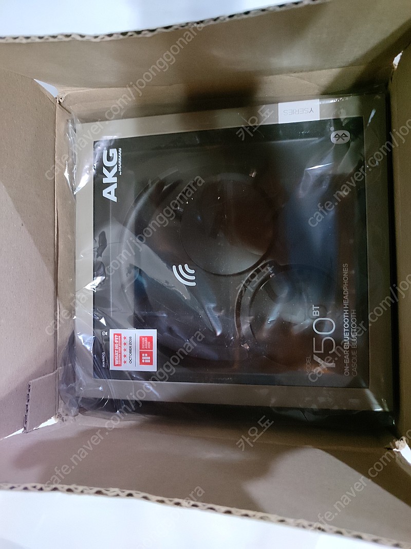AKG Y50BT 블루투스 헤드폰 미개봉.판매합니다.