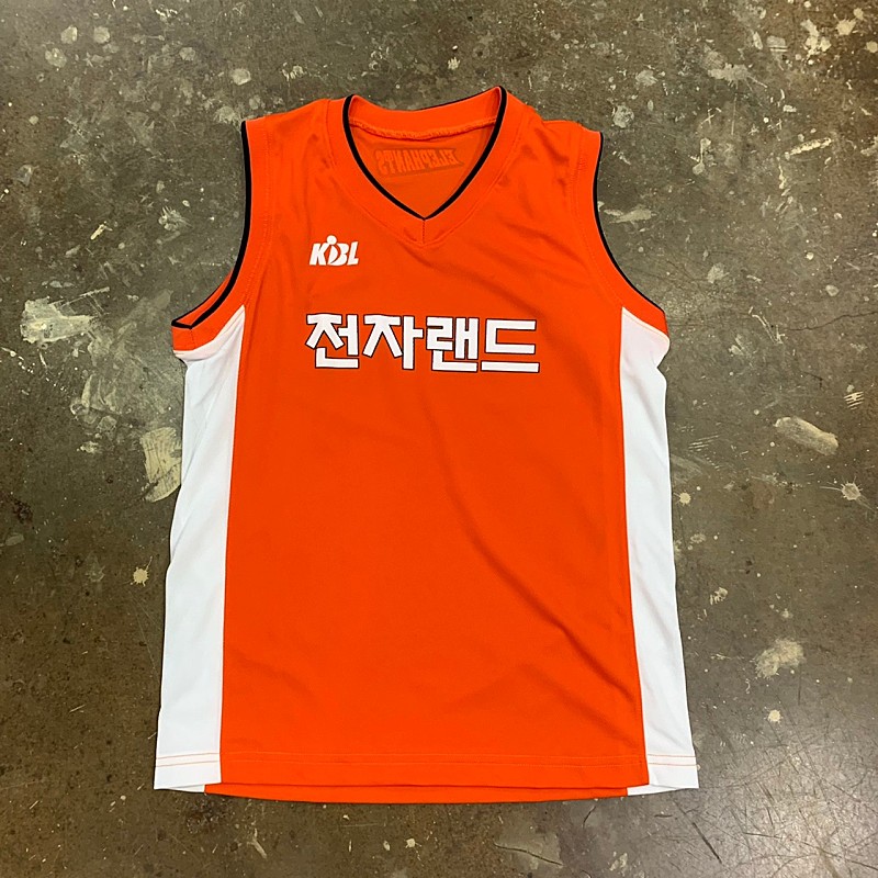 KBL 여성용 전자랜드 엘리펀츠 유니폼 농구져지 한국 프로농구