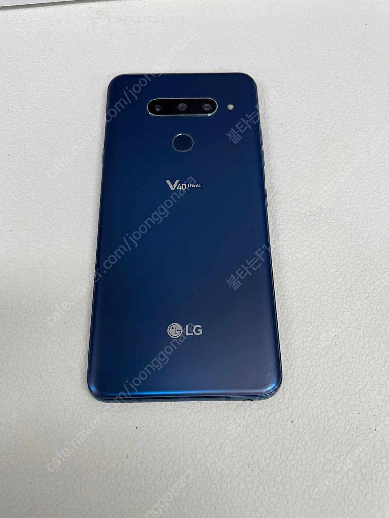 LG V40 128G 블루 초미세파손 6만원