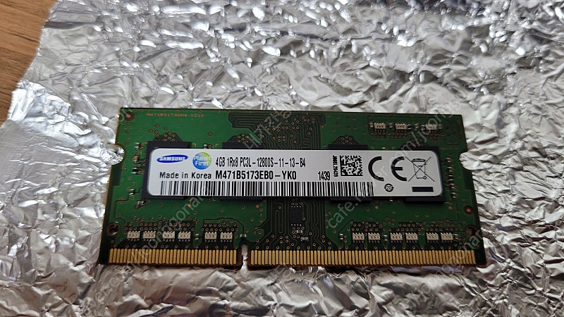 [직거래] 삼성 노트북용 DDR3L-1600(12800) 4G 1만원 서울 직거래