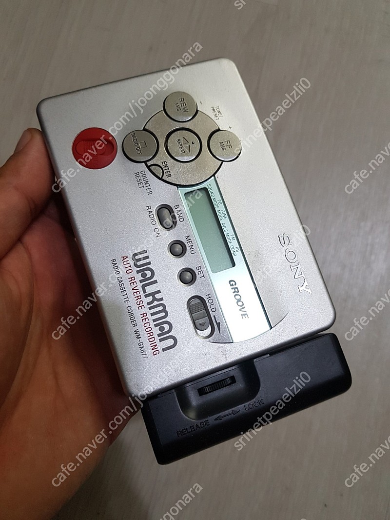 소니 워크맨 WM-GX677 카세트 부품용/수리용/수집용