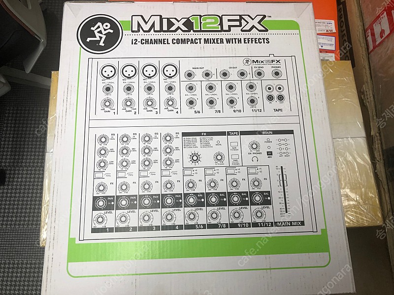 맥키 Mackie 믹서 mix8 ,mix12 미개봉 새상품 팝니다.