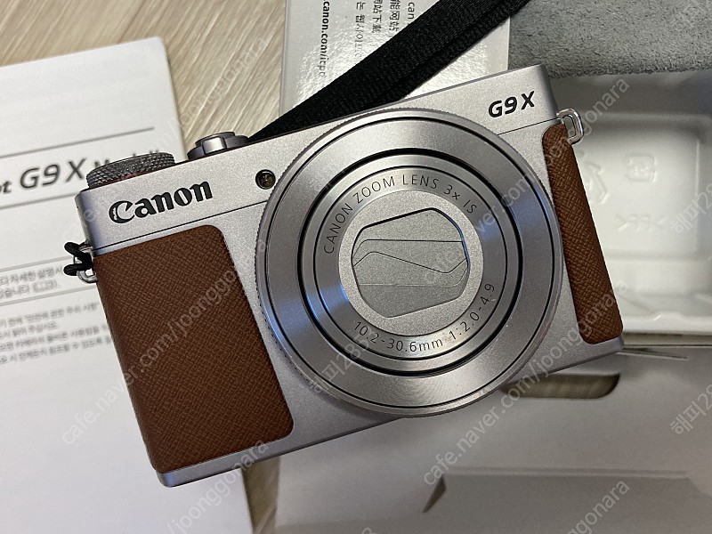 캐논 G9X mark2 실버 하이엔드 카메라