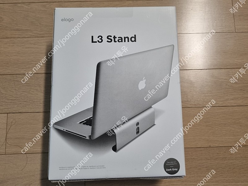 엘라고 L3 노트북 스탠드 다크그레이색상 새상품