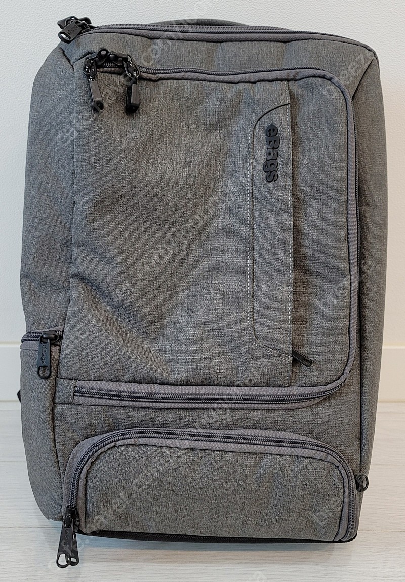 이백스 프로페셔널 슬림 랩탑 노트북 백팩 그레이 색상 eBags Professional Slim Laptop Backpack-HEATHERED GRAPHITE