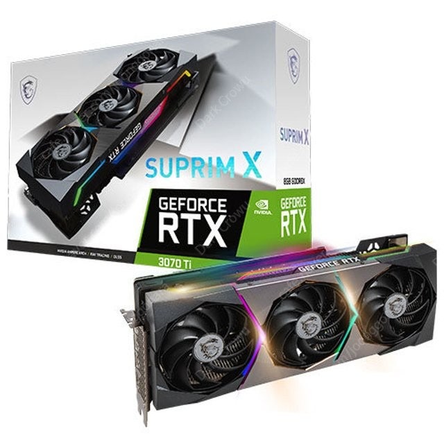 MSI RTX 3070ti 슈프림 미개봉 삽니다~~!