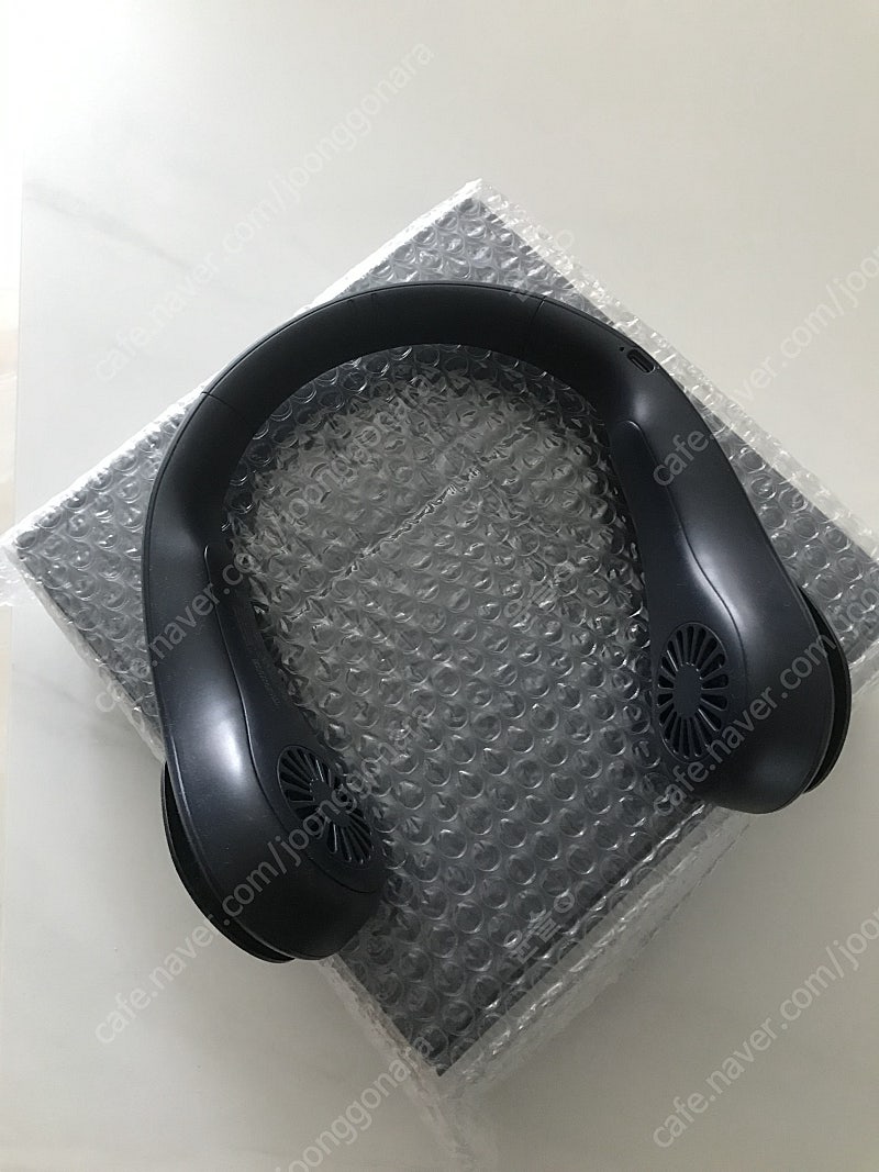 [새상품]프롬비 3세대 넥밴드선풍기(네이비)