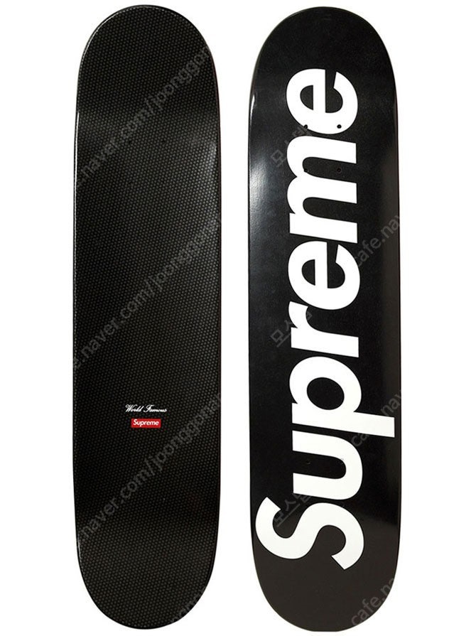 슈프림 박스로고 스케이트 보드 블랙 데크 SUPREME BOX LOGO DECK