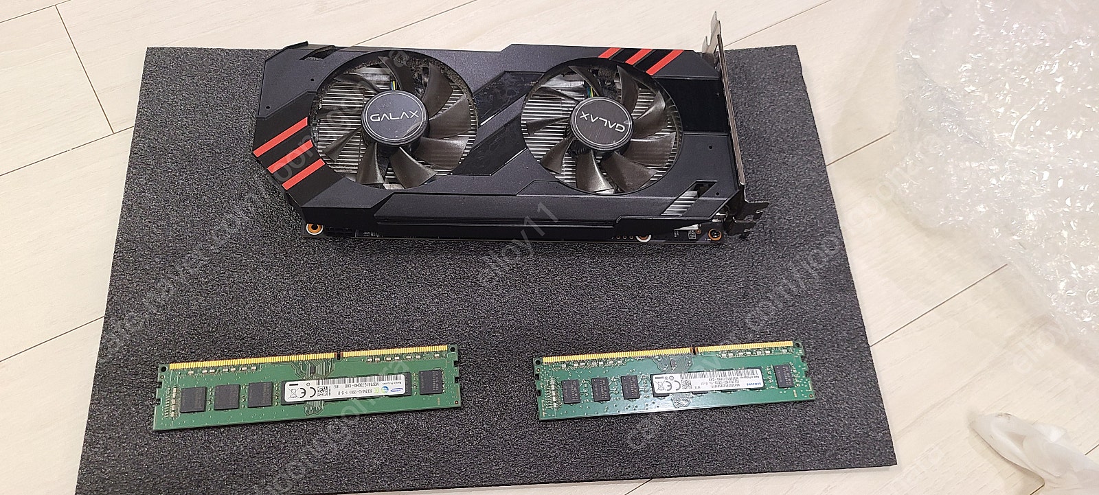 GTX 1060 3GB 중고 // RAM ddr3 8GB 2개 // 인텔 i -5 4세대 팝니다~~~~~~~~