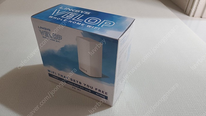 링크시스 벨롭 AC1300(WHW0101-KR) 미개봉 신품 판매합니다.#공유기#메시#메쉬#MESH#와이파이#WIFI