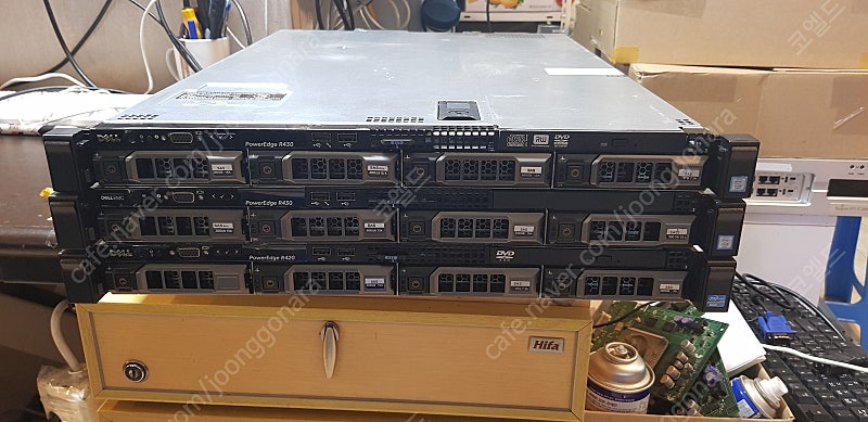 [판매] 델 Poweredge R430 / R420 3.5인치 4베이 판매합니다