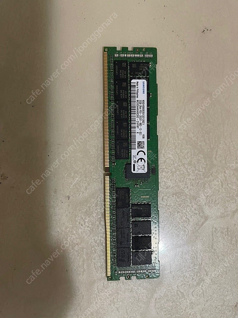 데스크탑 삼성 DDR4 32GB 2933Y RAM 1개 판매합니다.