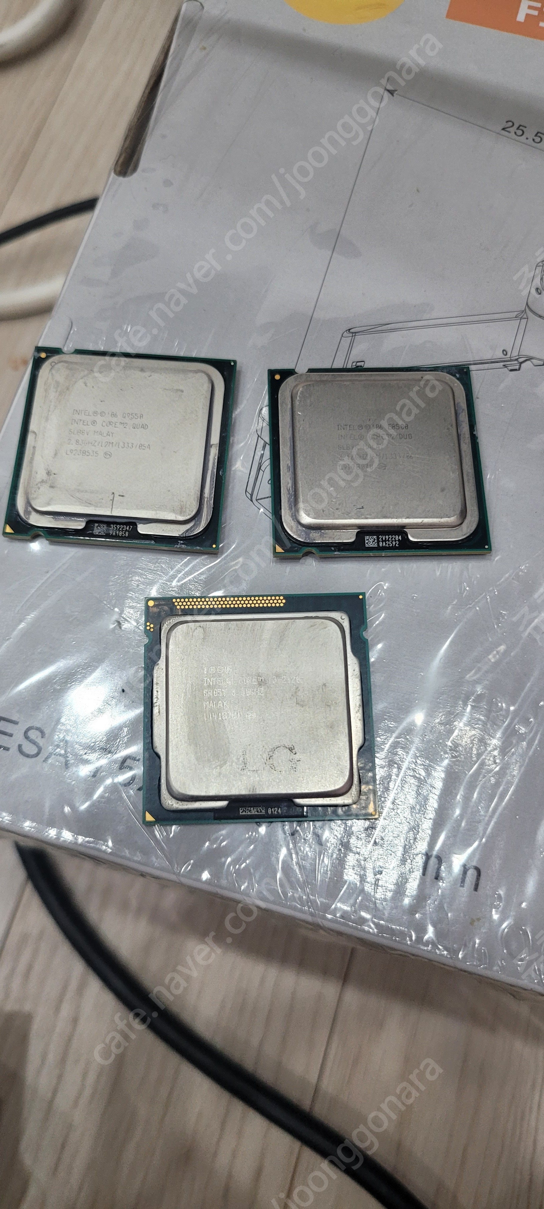 e8500 cpu 팝니다 | 중고나라 카페에서 운영하는 공식 사이트