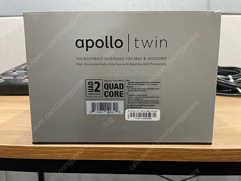 아폴로 트윈 쿼드 판매 apollo twin quad / 플러그인 포함
