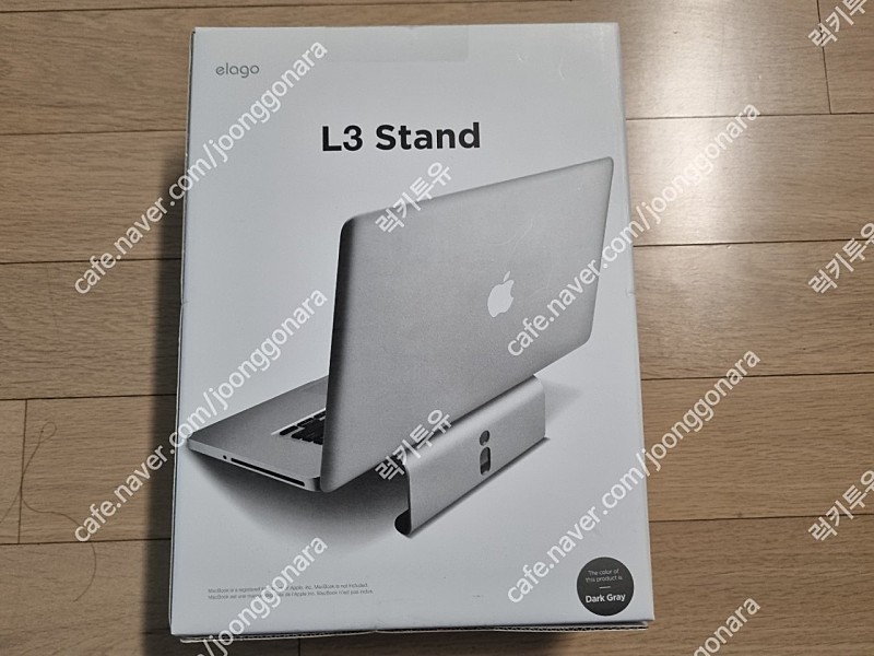 엘라고 L3 노트북 스탠드 다크그레이색상 새상품1