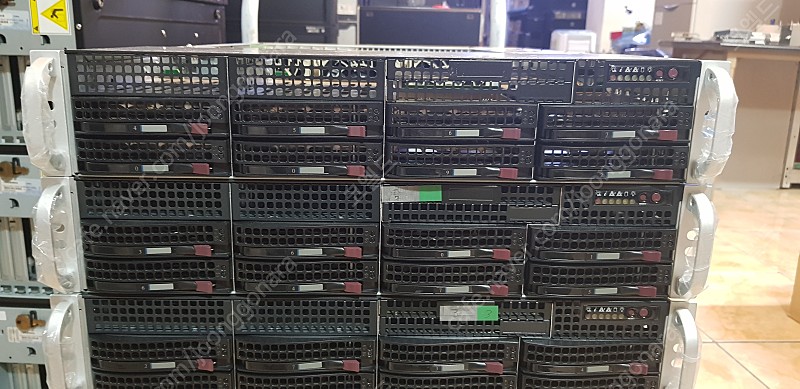 [판매] supermicro sever 제온 골드 6154 * 2EA / 블레이드 서버 4노드 / E3-1270 V6