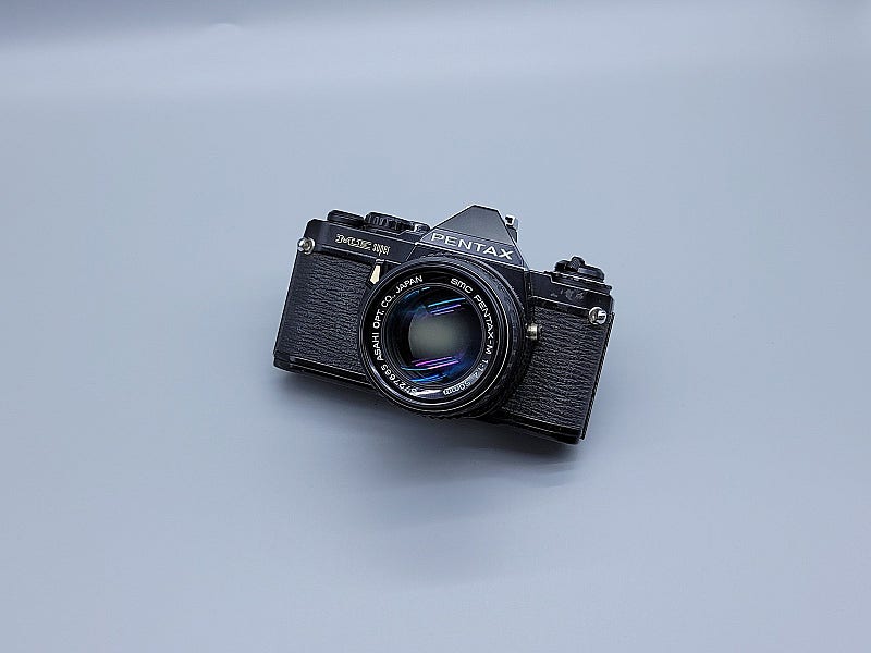 펜탁스 미슈퍼 블랙바디 + 50mm f1.4 smc-m E952