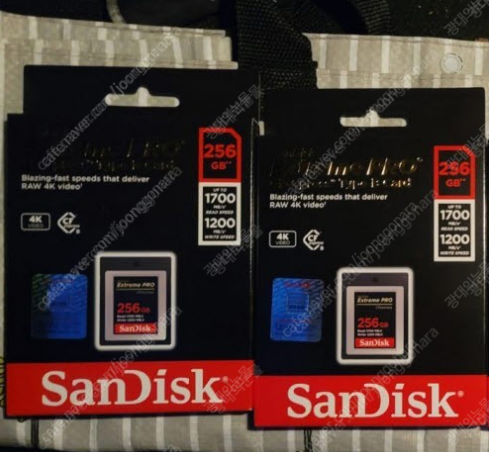 [미개봉]가격내림_Sandisk CFexpress Extreme Pro (256GB)_2EA