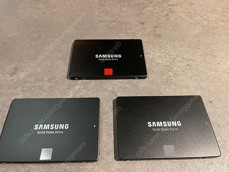 삼성 860 PRO ssd 256GB/ 850 EVO ssd 250GB 2개