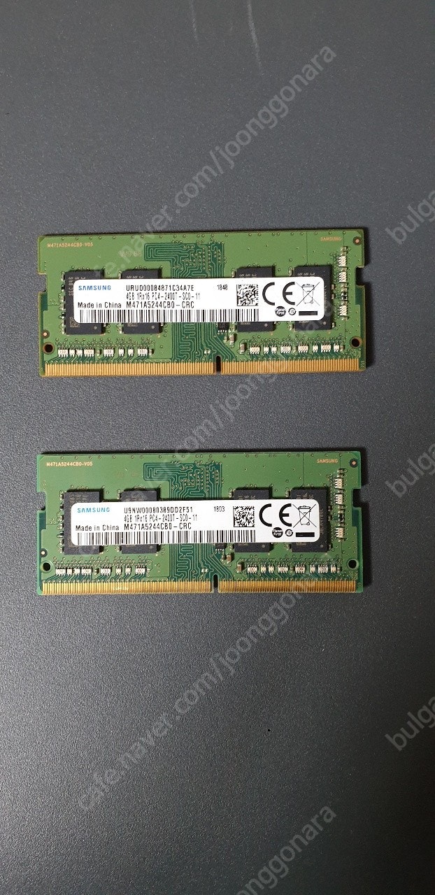 삼성 노트북 메모리 DDR4 4G